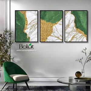 مجموعه « آبستره سبز طلایی 2 »