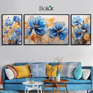 مجموعه گل های آبی :