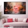 تابلو دکوراتیو مدرن فلامینگو